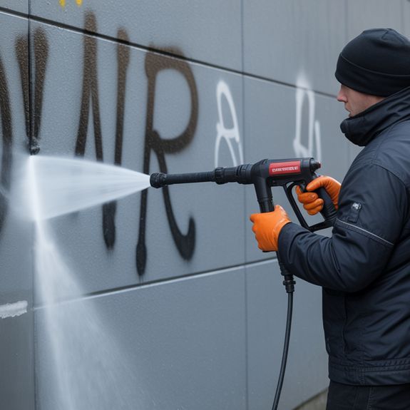 What methods do you use for graffiti removal?